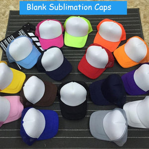 10pcs Sublimation Blank Sublimation Caps