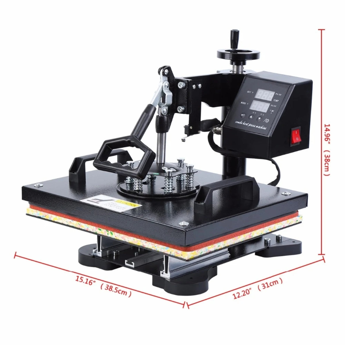 All In 1 Sublimation Heat Press Machine 8 In 1 Prinsta Heat Press All In 1 Sublimation Heat Press Machine 8 In 1 Prinsta Heat Press