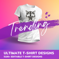 Ultimate T-Shirt Designs Bundle (5100+ Editable T-Shirt Designs) + 1 Awesome Bonus